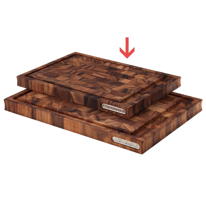 Continenta Tabla Cortar 36,5x25x2,8 cm Madera de Acacia Aceitada